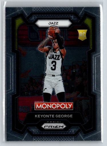 2023-24 Panini Prizm Monopoly #87 Keyonte George J70