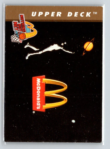 1994 Upper Deck Nothing But Net #15 McDonald's Logo in space K01