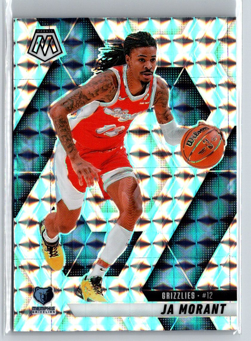 2024-25 Panini Mosaic #195 Ja Morant Mosaic K02