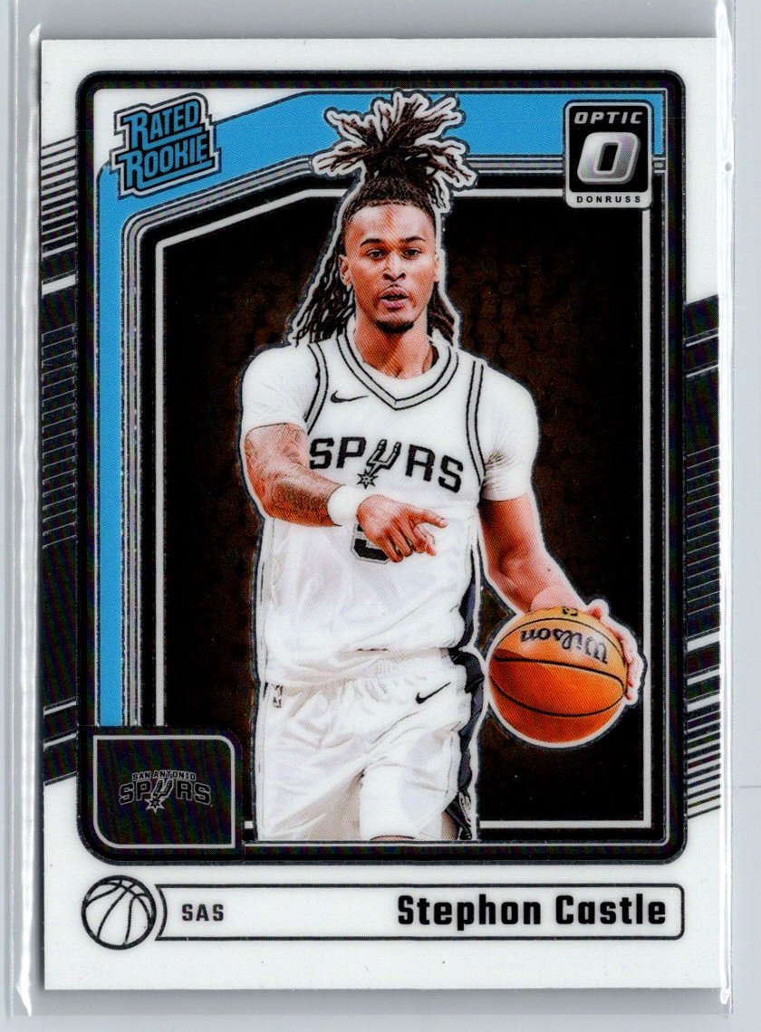2024-25 Donruss Optic #254 Stephon Castle K02