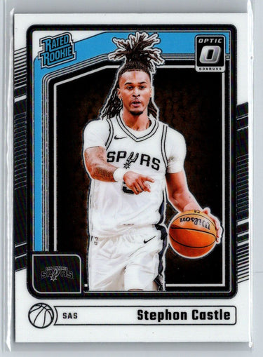 2024-25 Donruss Optic #254 Stephon Castle K02