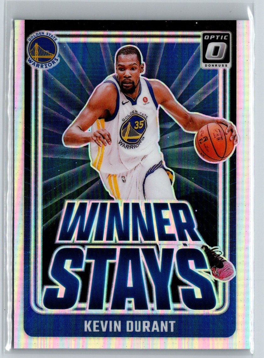 2024-25 Donruss Optic #5 Kevin Durant Winner Stays Holo K02