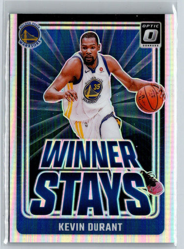 2024-25 Donruss Optic #5 Kevin Durant Winner Stays Holo K02