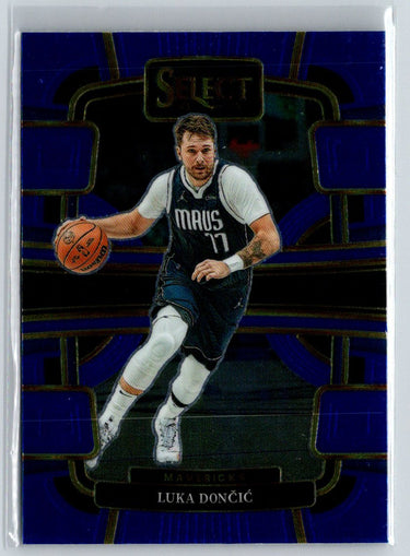 2023-24 Panini Select #51 Luka Doncic Blue (Retail Base) K04
