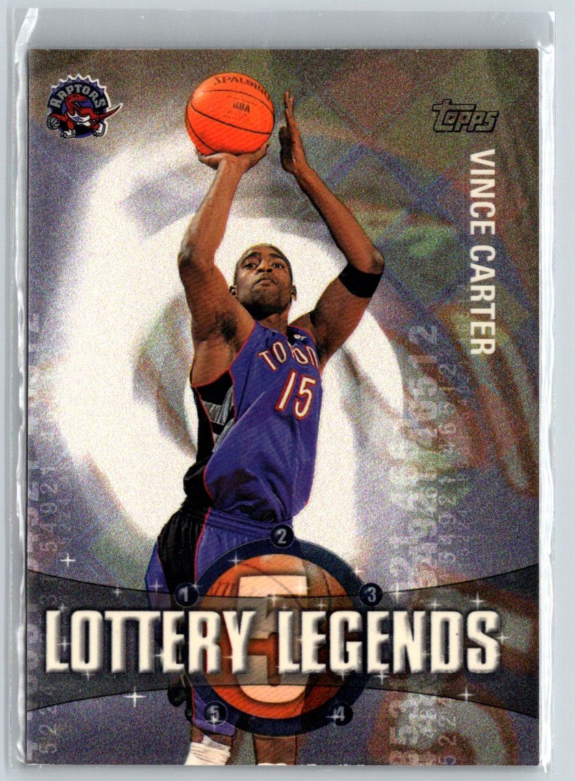 2001-02 Topps #LL5 Vince Carter Lottery Legends K04