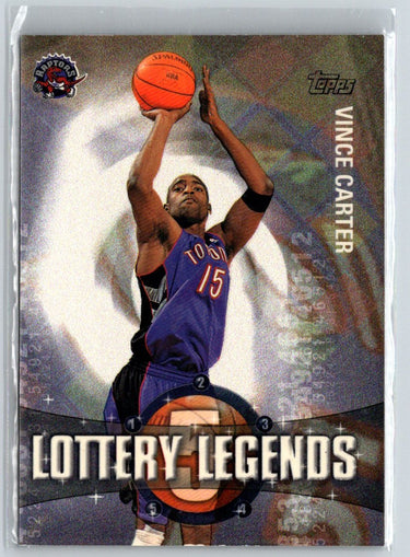 2001-02 Topps #LL5 Vince Carter Lottery Legends K04