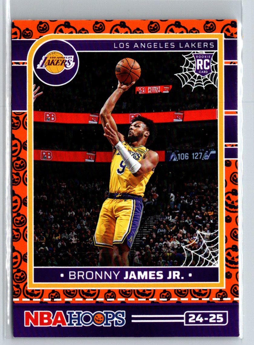 2024-25 Hoops Haunted Hoops #279 Bronny James Jr. Orange K06