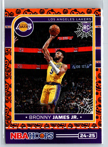 2024-25 Hoops Haunted Hoops #279 Bronny James Jr. Orange K06
