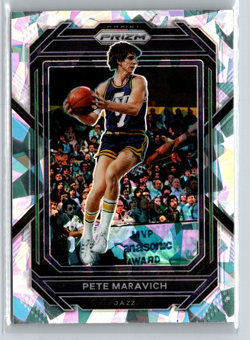 2022-23 Panini Prizm #286 Pete Maravich Prizms Ice K06