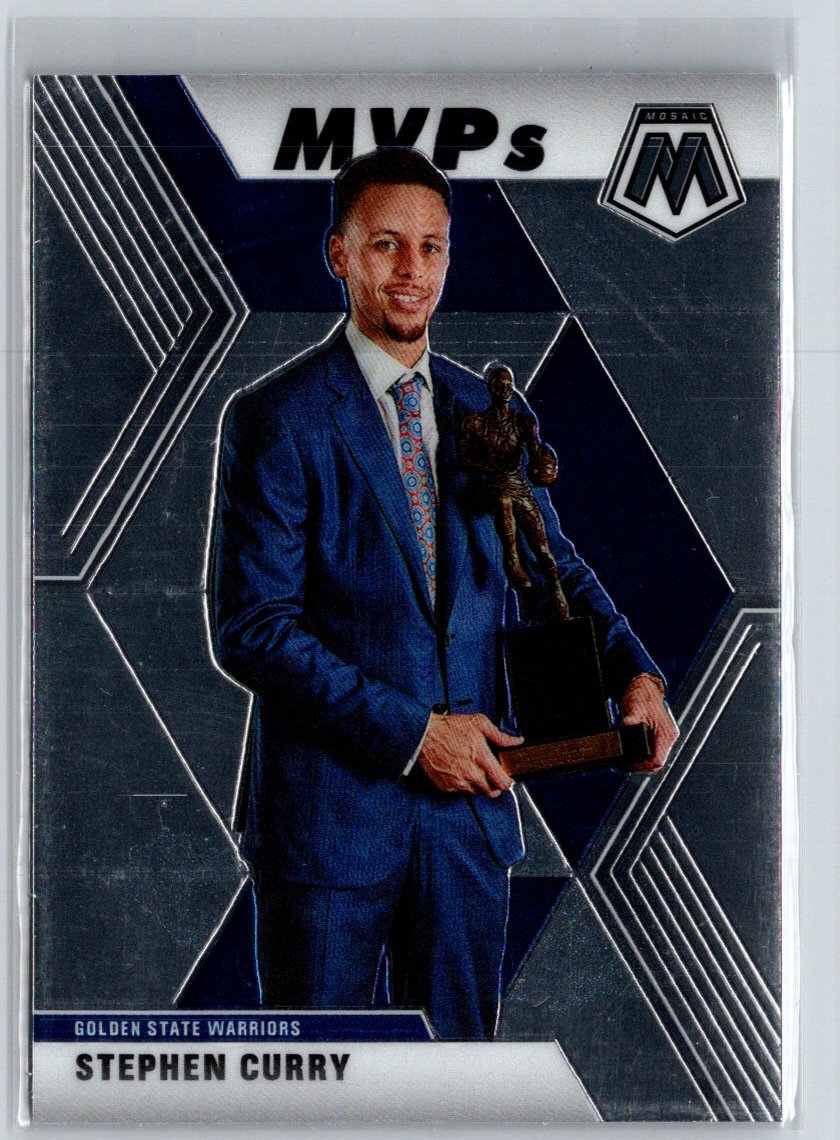 2019-20 Panini Mosaic #299 Stephen Curry K06