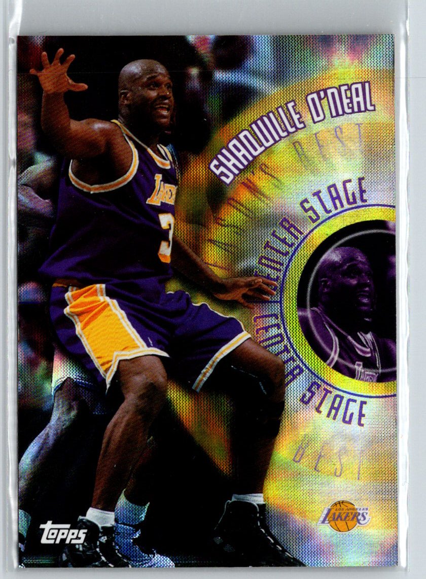 1999-00 Topps #SB2 Shaquille O'Neal Season's Best K07