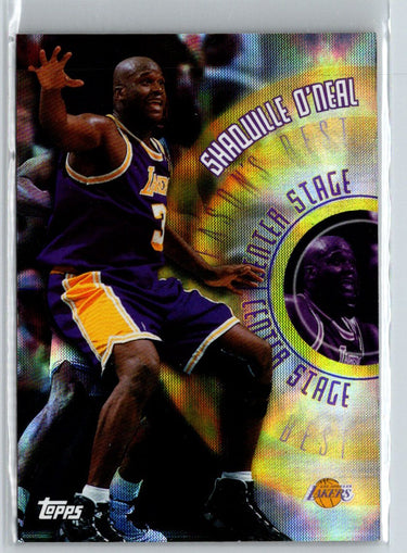 1999-00 Topps #SB2 Shaquille O'Neal Season's Best K07
