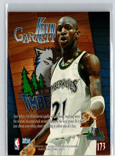 1996-97 SkyBox Z-Force #173 Kevin Garnett K07