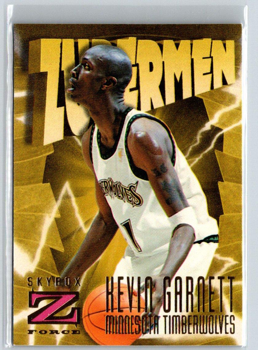 1996-97 SkyBox Z-Force #173 Kevin Garnett K07