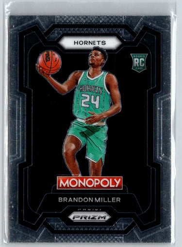 2023-24 Panini Prizm Monopoly #15 Brandon Miller K08