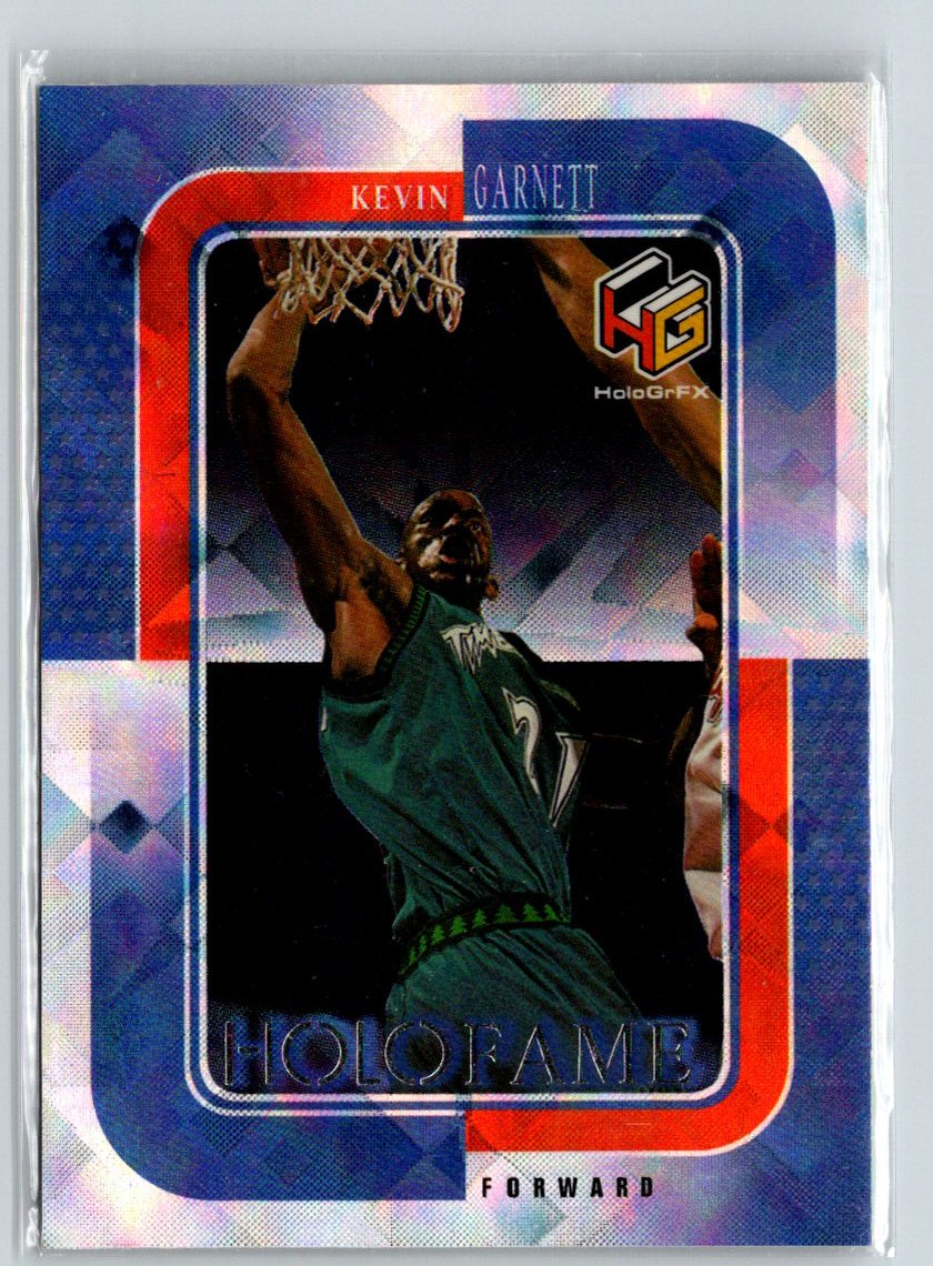 1999-00 Upper Deck HoloGrFX #HF-6 Kevin Garnett HoloFame K08