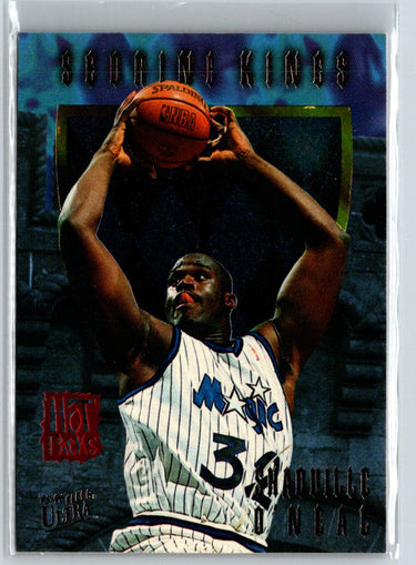 1995-96 Ultra #8 Shaquille O'Neal Scoring Kings Hot Packs K08