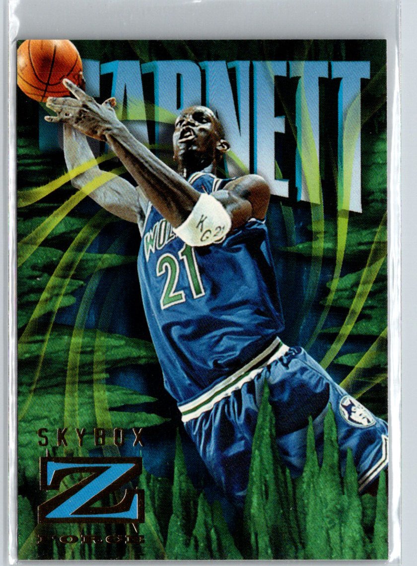 1996-97 SkyBox Z-Force #52 Kevin Garnett K08