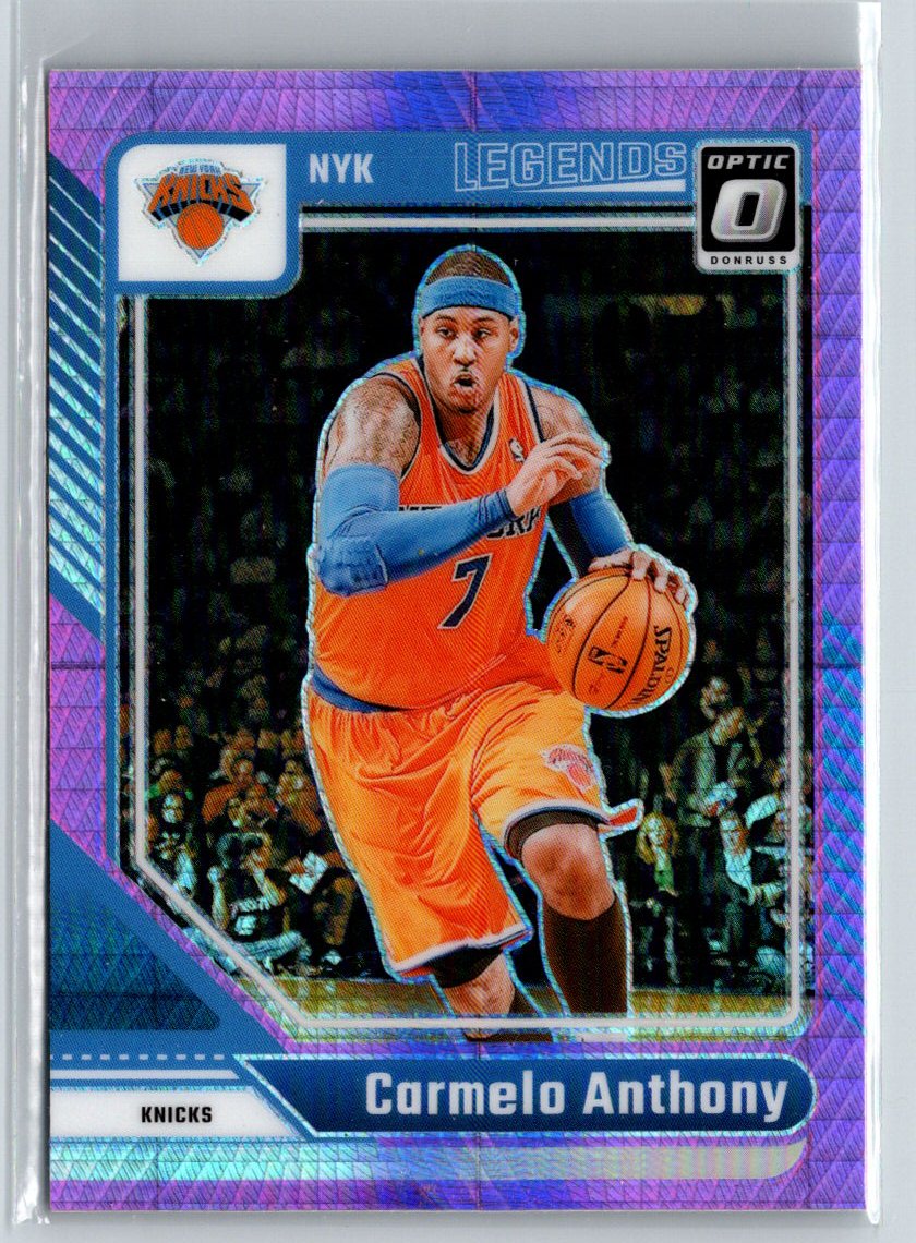 2024-25 Donruss Optic #250 Carmelo Anthony Hyper Pink K09