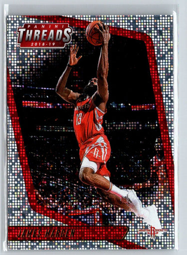2018-19 Panini Threads #76 James Harden Dazzle K10