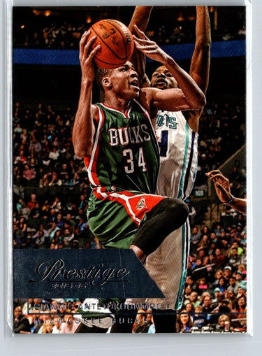 2015-16 Panini Prestige #30 Giannis Antetokounmpo K10