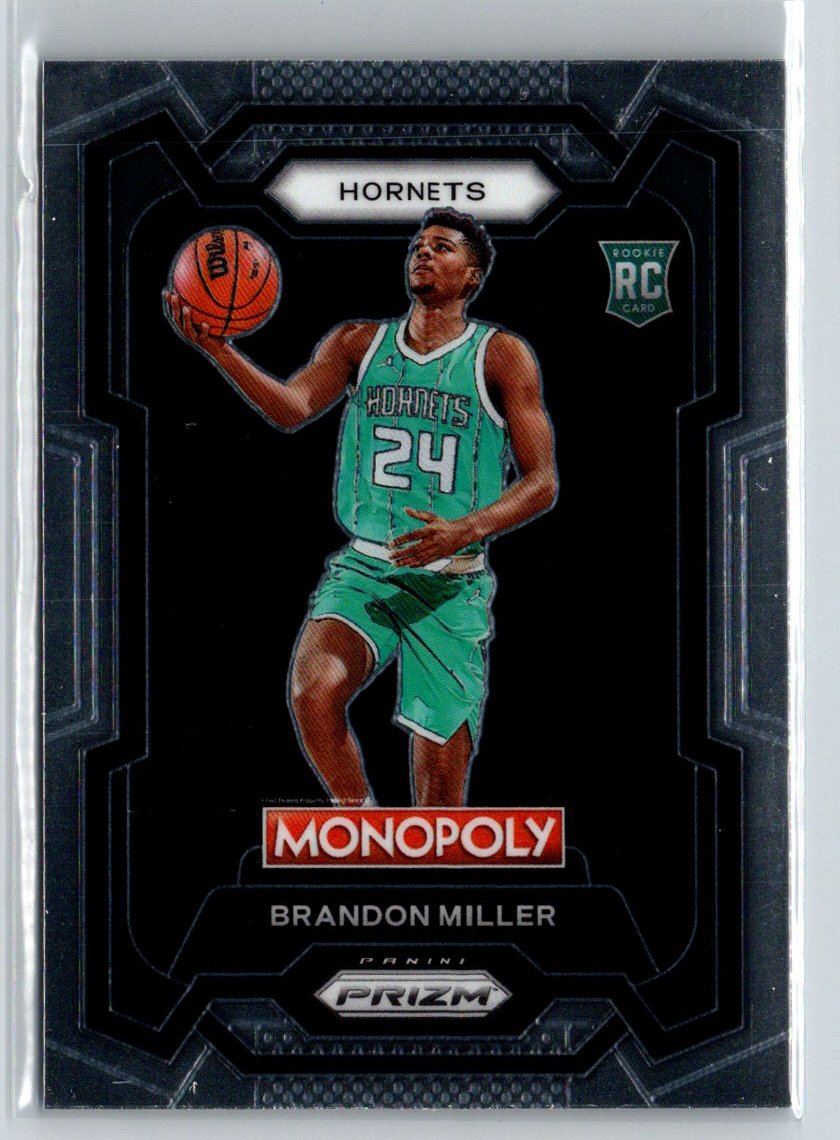 2023-24 Panini Prizm Monopoly #15 Brandon Miller K11