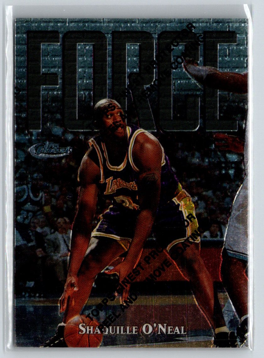 1997-98 Finest #148 Shaquille O'Neal K12