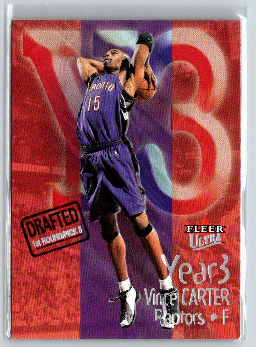 2000-01 Ultra #9 YT Vince Carter Year 3 K12
