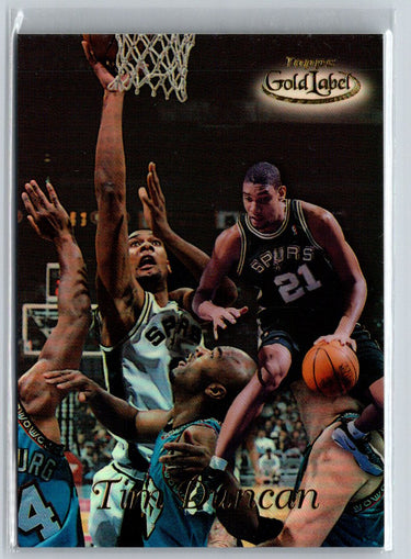 1998-99 Topps #GL7 Tim Duncan Topps Gold Label K12