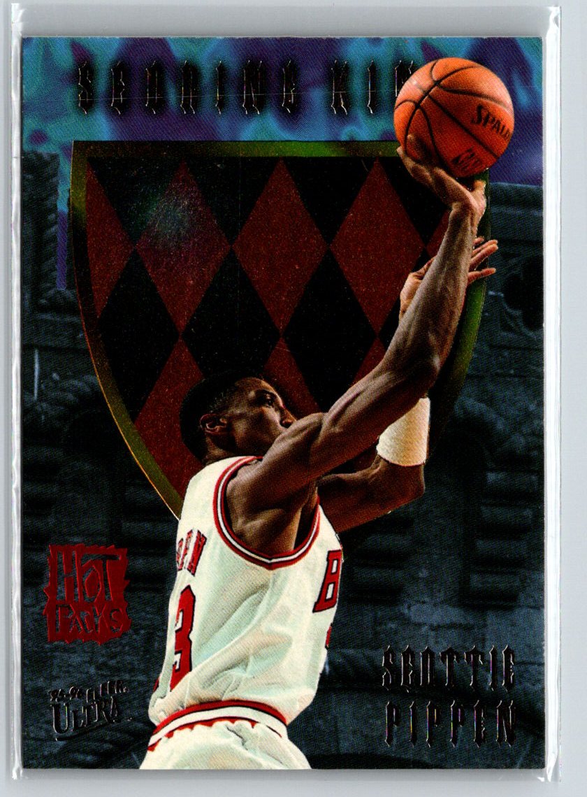 1995-96 Ultra #9 Scottie Pippen Scoring Kings Hot Packs K15