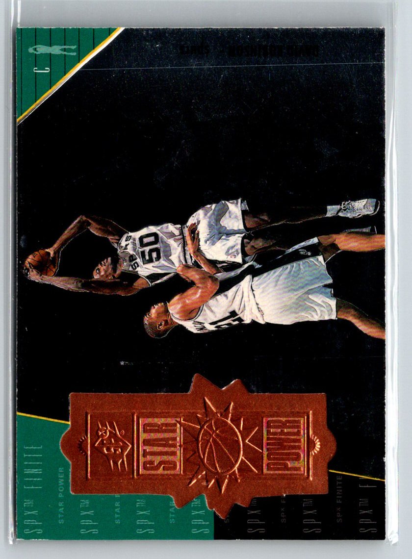 1998-99 SPx Finite #133 David Robinson #/5400 K15