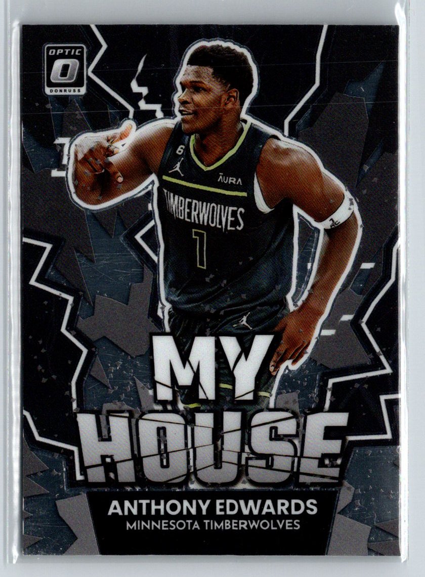 2022-23 Donruss Optic #19 Anthony Edwards My House K16