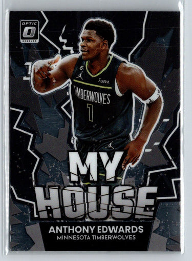 2022-23 Donruss Optic #19 Anthony Edwards My House K16