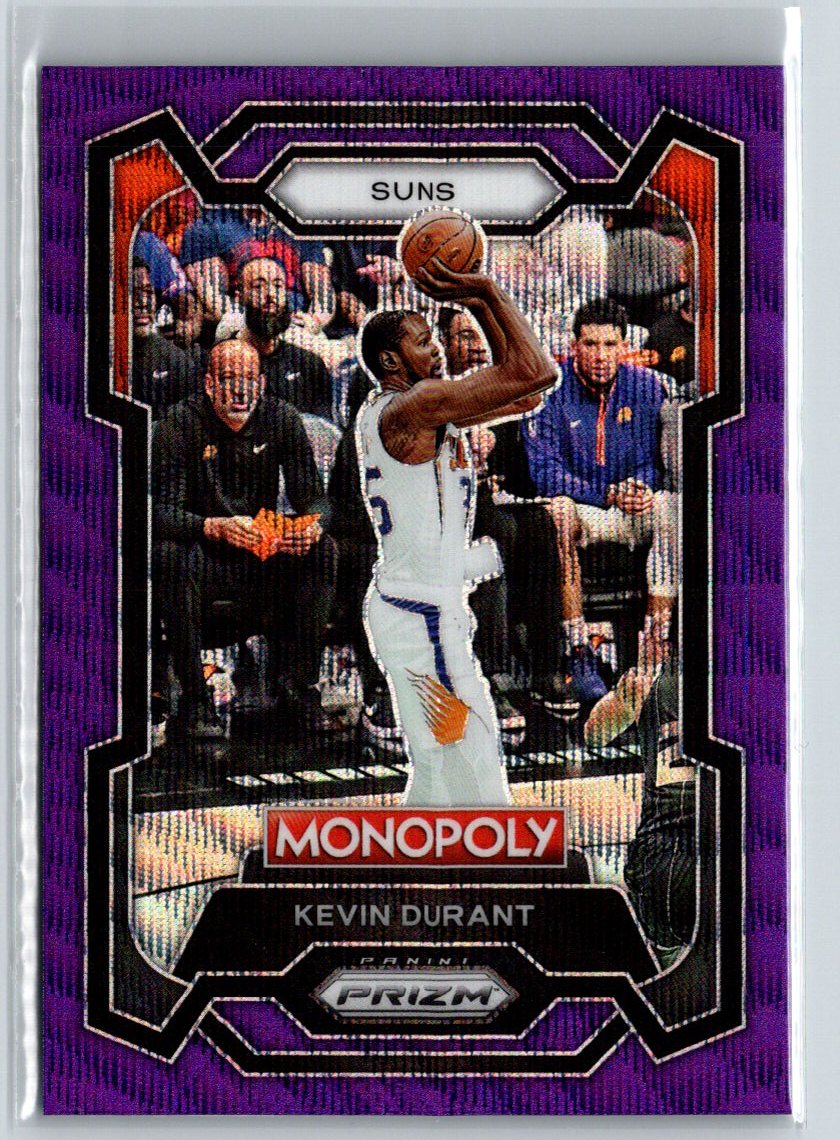 2023-24 Panini Prizm Monopoly #70 Kevin Durant Purple K16