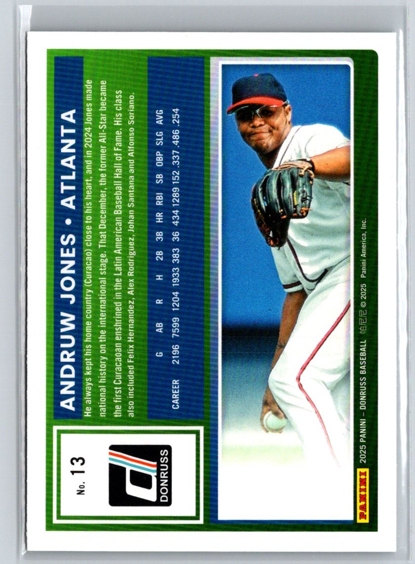 2025 Donruss #13 Andruw Jones Liberty K16