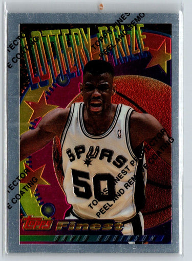 1994-95 Finest #LP3 David Robinson Lottery Prize K17