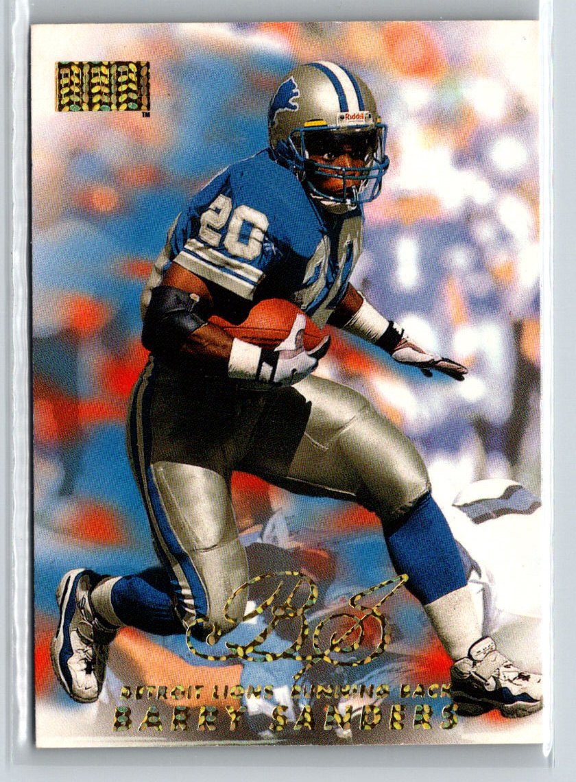 1998 SkyBox Premium #145 Barry Sanders Fleet Farm K18
