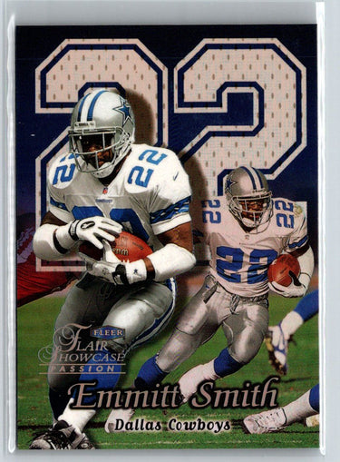 1999 Flair Showcase #88 Emmitt Smith K18
