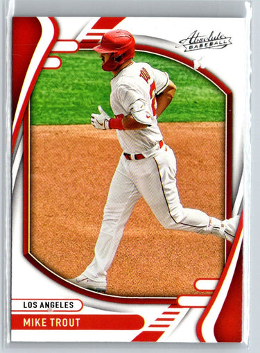 2022 Panini Absolute #27 Mike Trout K18