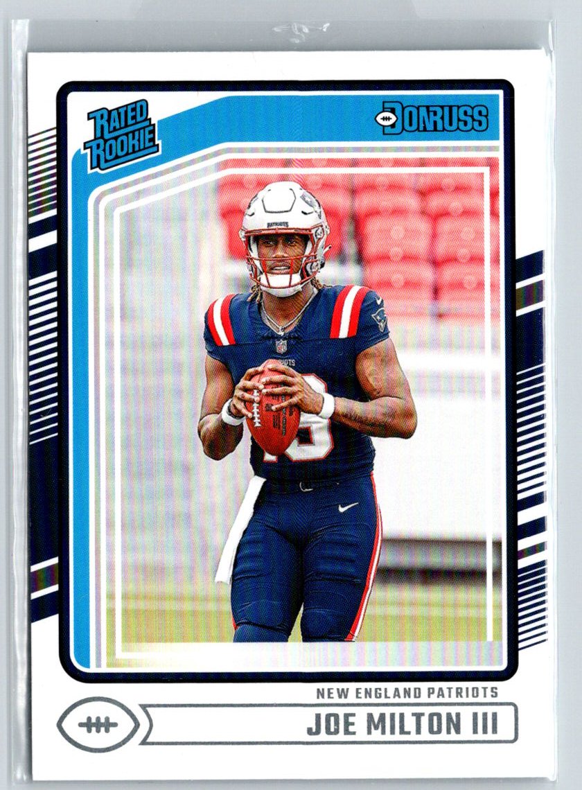 2024 Donruss #319 Joe Milton III K20