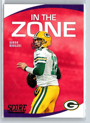 2020 Score #IZ-AR Aaron Rodgers In the Zone K20