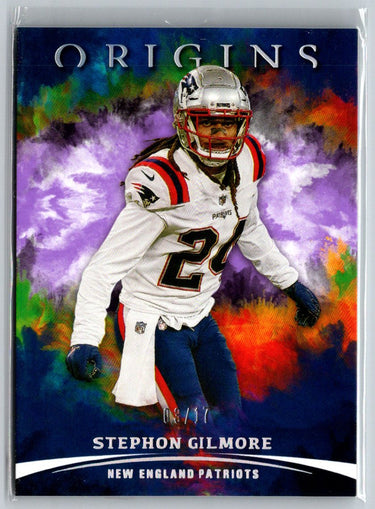 2021 Panini Origins #69 Stephon Gilmore Purple #/17 K23