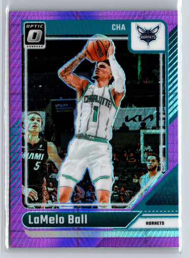 2024-25 Donruss Optic #172 LaMelo Ball Hyper Pink K24