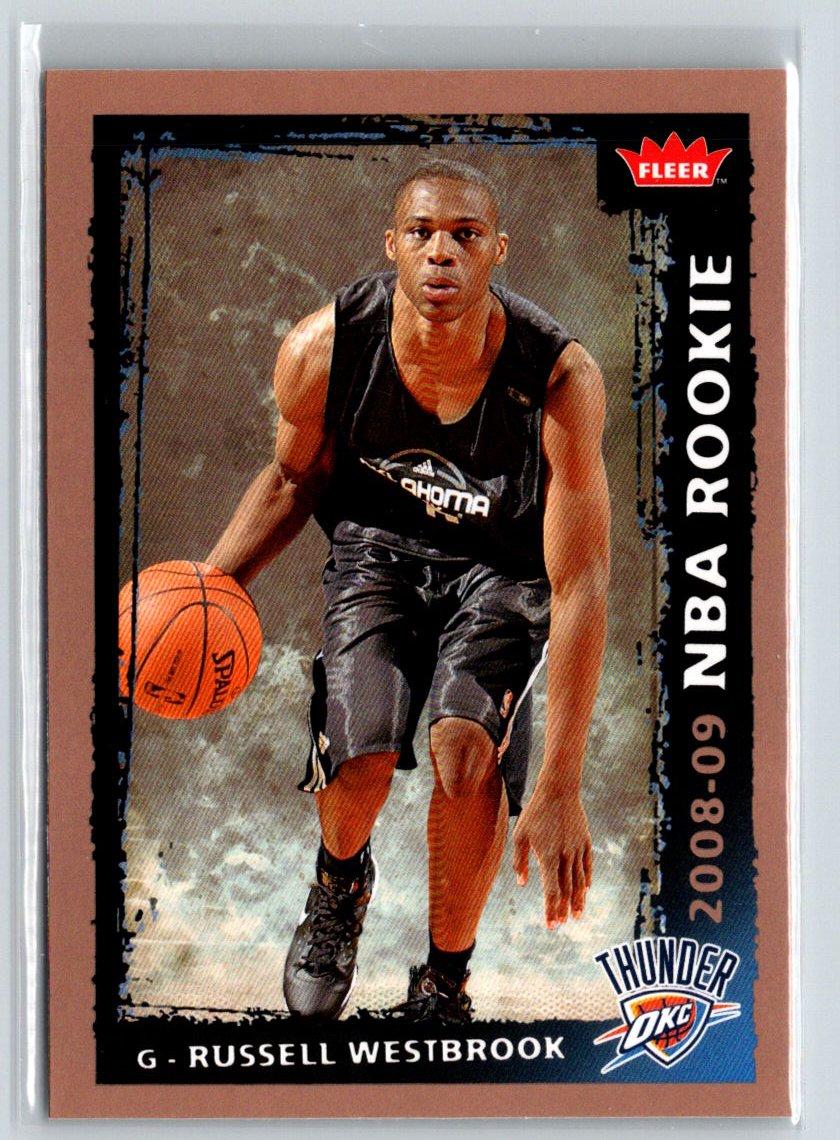 2008-09 Fleer #204 Russell Westbrook K24