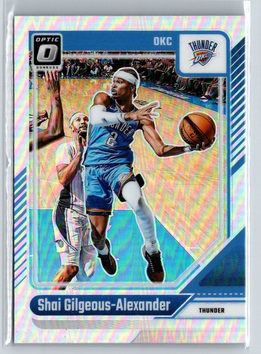 2024-25 Donruss Optic #127 Shai Gilgeous-Alexander Holo K25