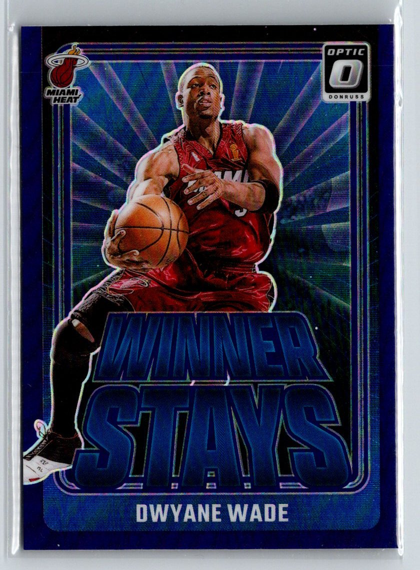 2024-25 Donruss Optic #20 Dwyane Wade Winner Stays Purple K25