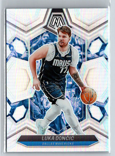 2023-24 Panini Mosaic #31 Luka Doncic Silver K25