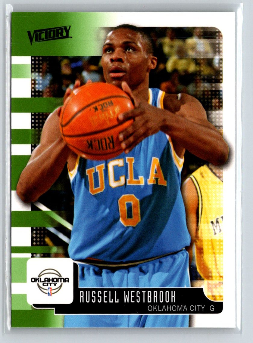 2008-09 Upper Deck MVP #64 Russell Westbrook Ultimate Victory K26