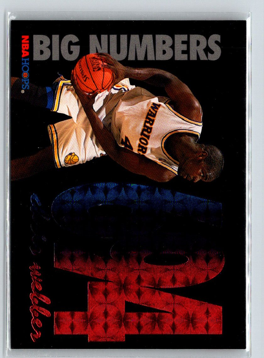 1994-95 Hoops #BN7 Chris Webber Big Numbers K26