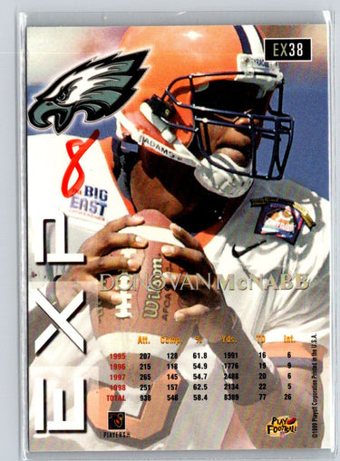 1999 Playoff Prestige EXP #EX38 Donovan McNabb K27